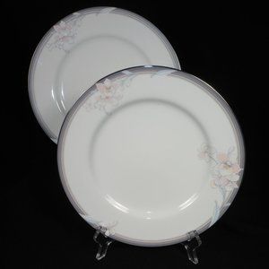 2 beautiful dinner plates. Noritake 3788 Evening Mood
